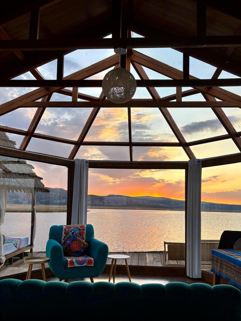 Titicaca Magical Lodge Peru Puno Bagian luar foto