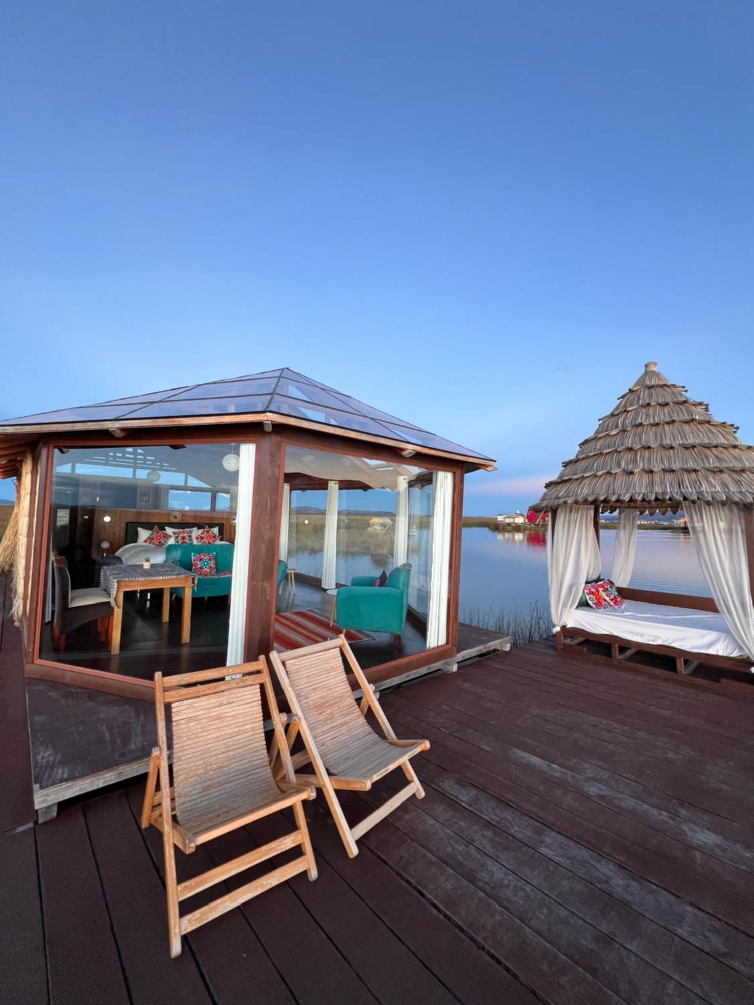 Titicaca Magical Lodge Peru Puno Bagian luar foto